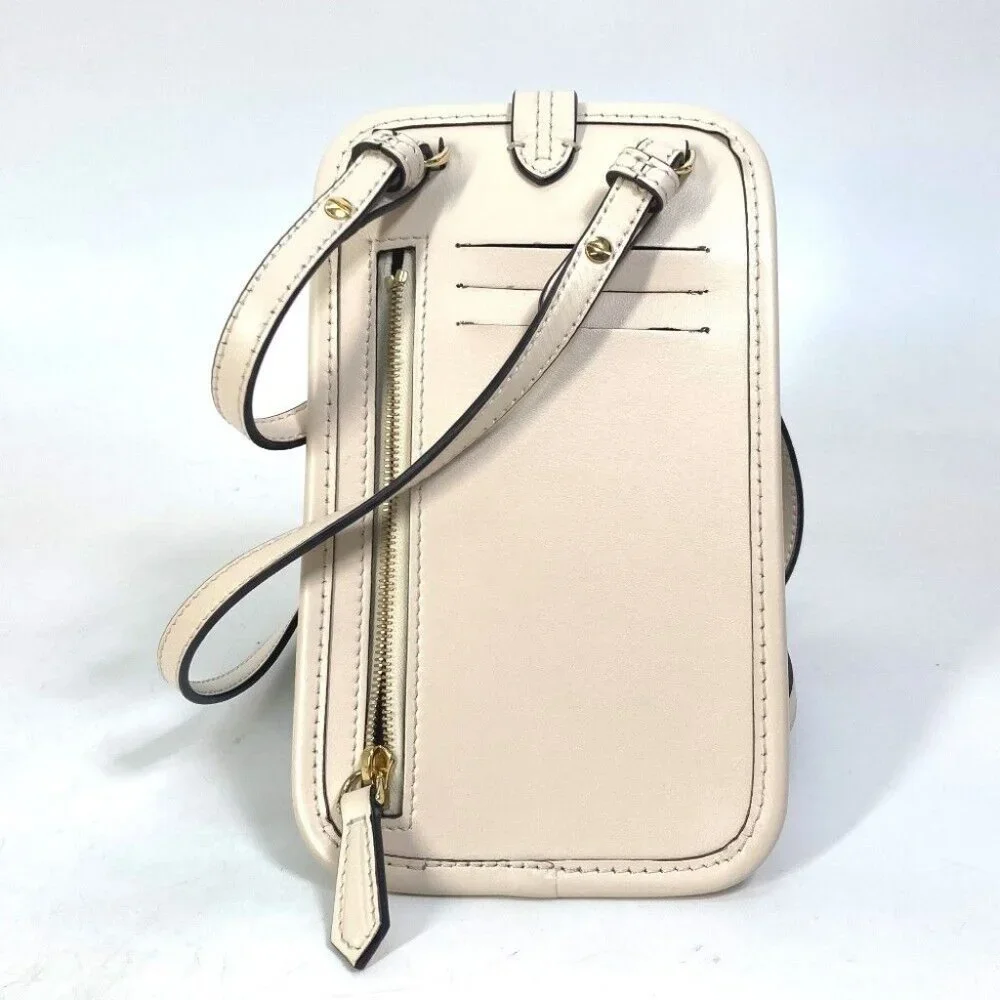 FENDI Smartphone case Zucca Logo Phone Pouch Orlock Shoulder Bag